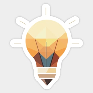 Lightbulb Sticker